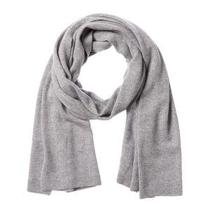 Hannah Rose Lurex Cashmere Scarf, Blue